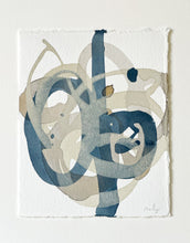 Load image into Gallery viewer, Steel blue &amp; suede