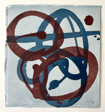 Load image into Gallery viewer, Indigo &amp; wine