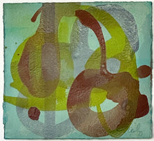 Load image into Gallery viewer, Dark aqua &amp; burnt sienna