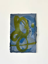 Load image into Gallery viewer, Indigo &amp; chartreuse