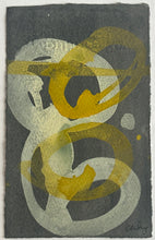 Load image into Gallery viewer, Charcoal, parchment &amp; yellow