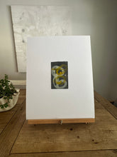 Load image into Gallery viewer, Charcoal, parchment &amp; yellow